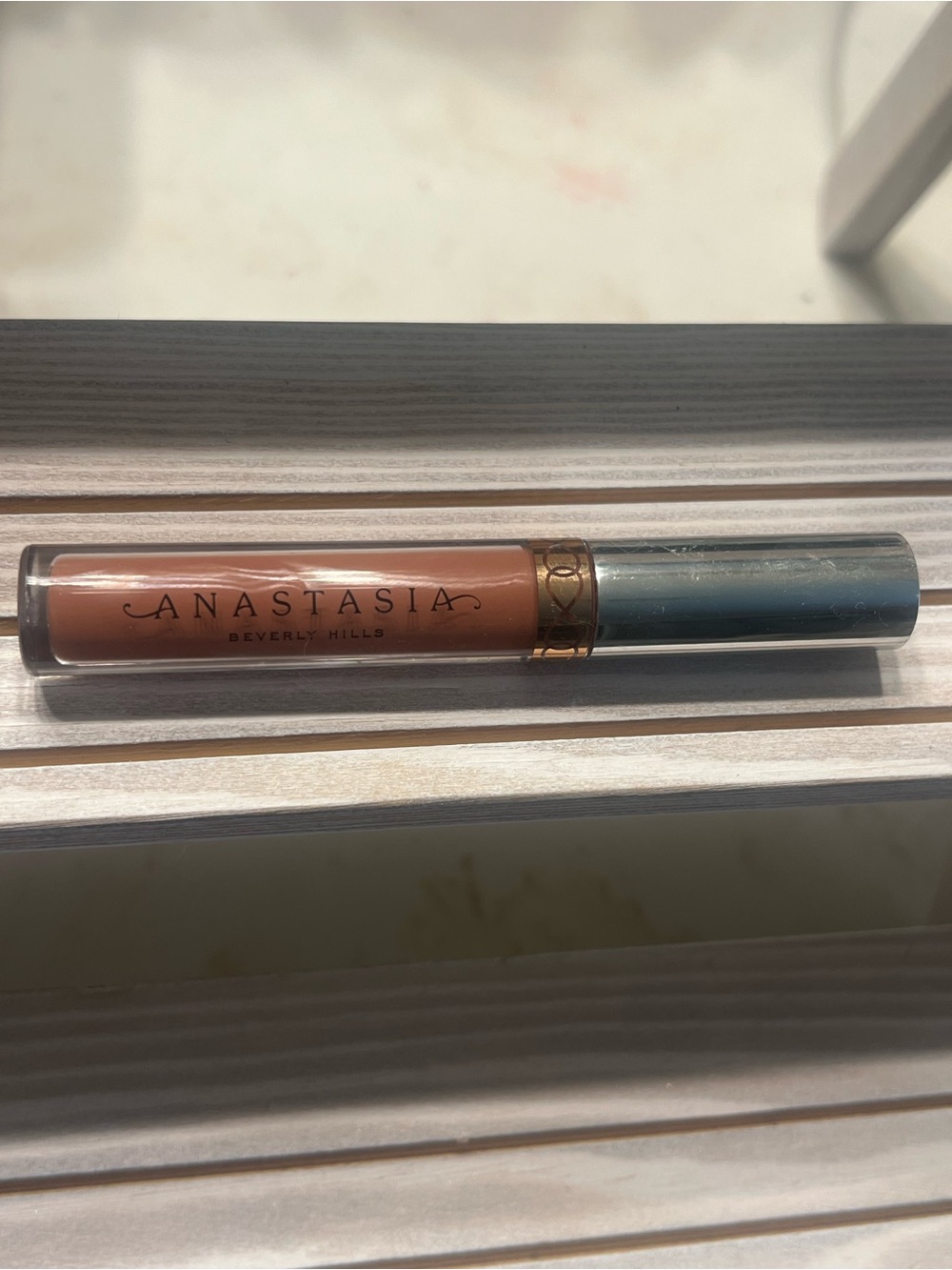 Anastasia Beverly Hills Hudson Liquid Lipstick Full Size Nude Brown NEW